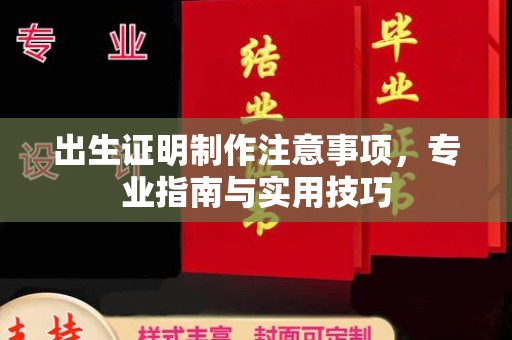 镇巴出生证明制作注意事项，专业指南与实用技巧