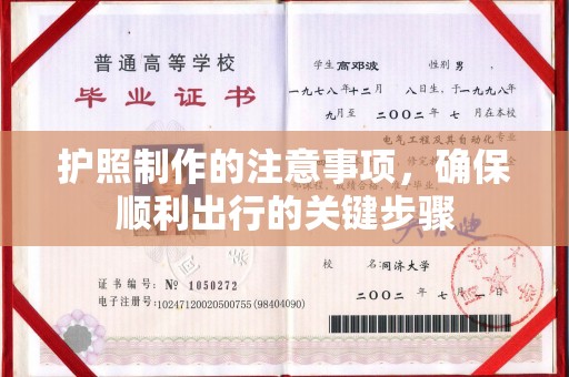 镇巴护照制作的注意事项，确保顺利出行的关键步骤