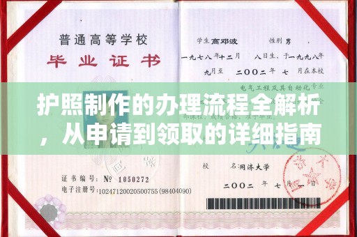 镇巴护照制作的办理流程全解析，从申请到领取的详细指南