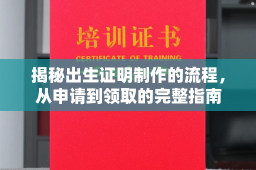 镇巴揭秘出生证明制作的流程，从申请到领取的完整指南