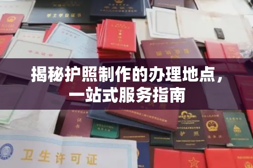 镇巴揭秘护照制作的办理地点，一站式服务指南